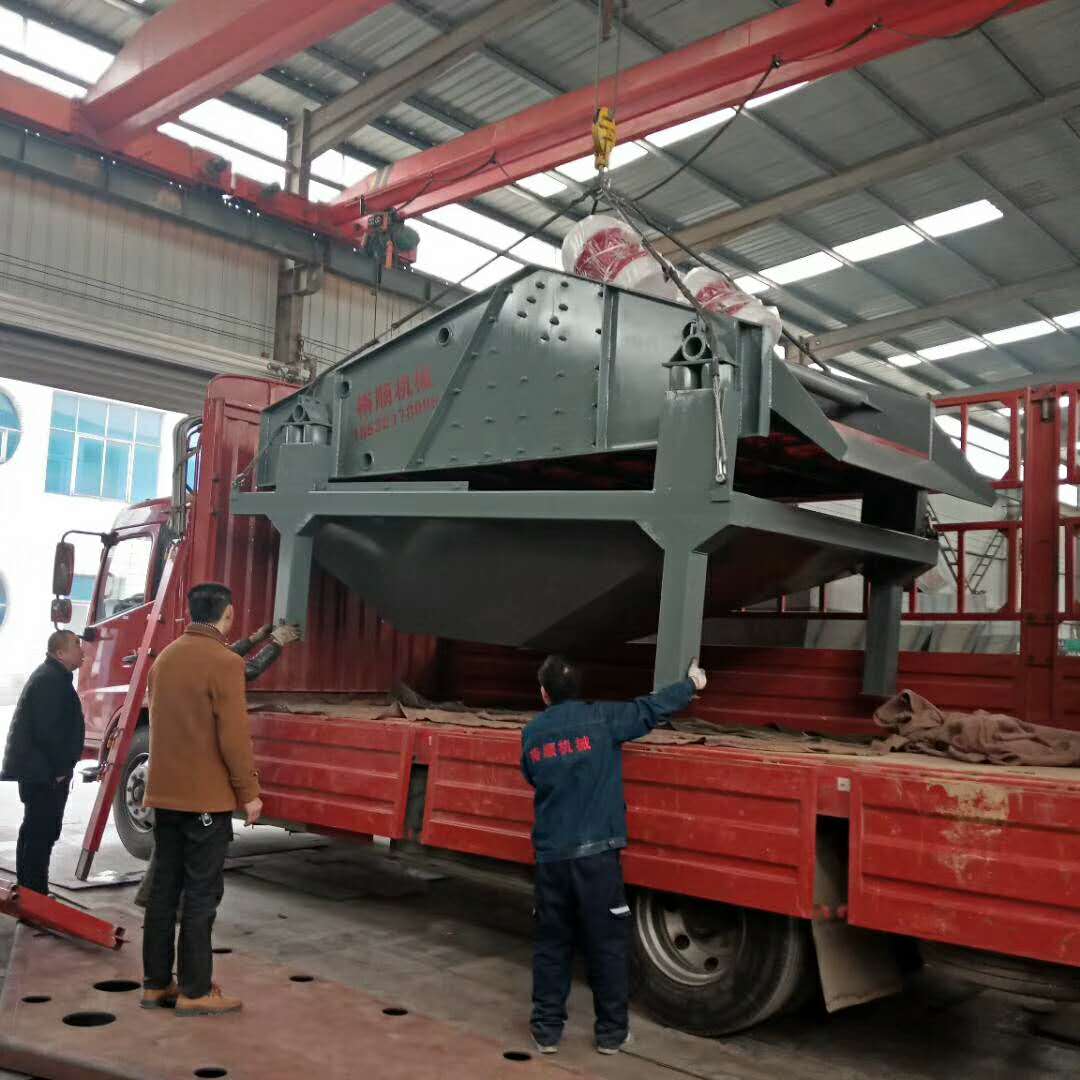 發(fā)往南陽的1840細沙回收脫水一體機